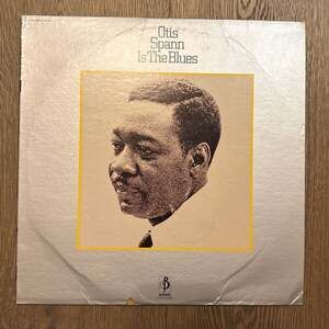 Otis Spann Is The Blues Vinyl LP, Barnaby Candid Series, 12-inch Record.